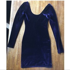 American Apparel Velvet Dress